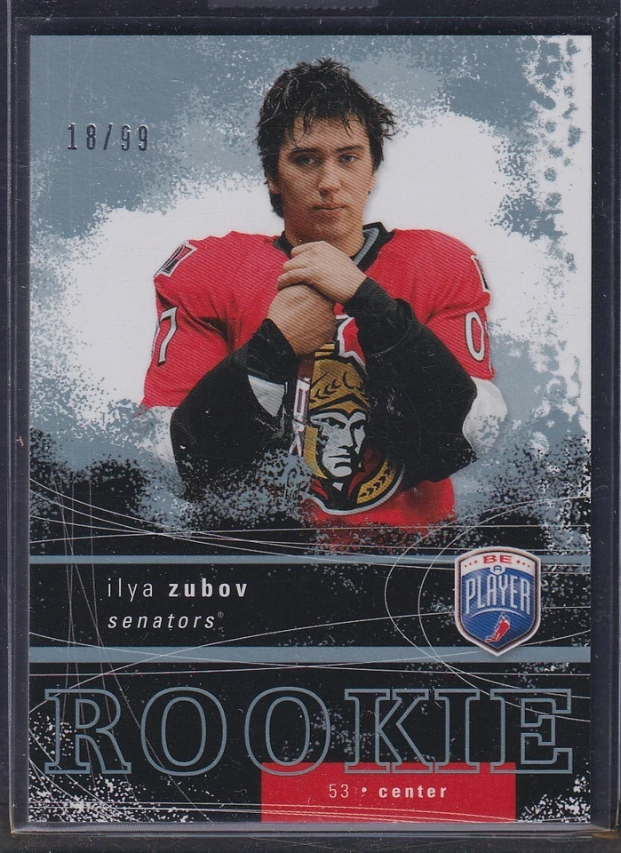 ILYA ZUBOV - 2007 Be a Player BAP Rookie #RR-355, /99 - Image 1 of 1