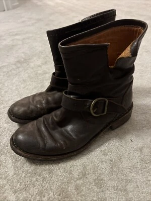 Fiorentini Baker Eli Marrón Cremallera Corta Motociclista Para Mujer Talla EUR 37.5/US 7 Foto 1 de 4