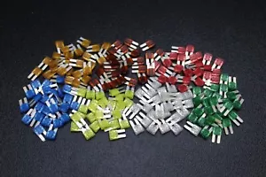 25 OGNI FUSIBILE ATR FUSIBILI AMPLIFICATORE VARIETÀ CIRCUITO LAMA COOPER BUSSMANN MICRO 2 GAMBE - Foto 1 di 9