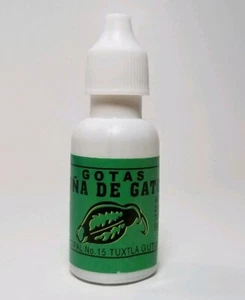 Gotas uña de gato" para ojos 15ml de hierbas mexicanas.  1 pzs free shipping - Picture 1 of 3