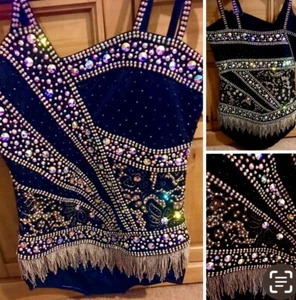 Eislaufkleid Eiskunstlaufkleid Schlittschuhkleid Tanzkleid - Bild 1 von 9