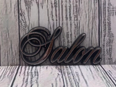 Insignia emblema cromada vintage Chrysler New Yorker Salon 1988-93 usada Foto 1 de 4