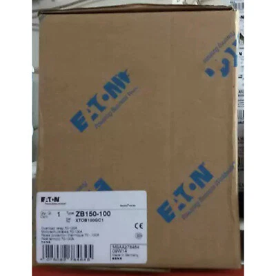 One New Eaton Moeller ZB150-100 70-100A Thermal Relay Expedited Shipping  - Image 1 of 3