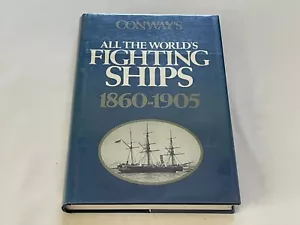 CONWAY'S ALL THE WORLD'S FIGHTING SHIPS 1860-1905 Gardiner Hardcover 1ST Edition - Imagen 1 de 14