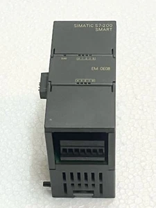 Siemens SIMATIC S7-200 SMART EM DE08 6ES7 288-2DE08-0AA0 PLC MODULE - Picture 1 of 4