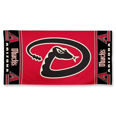 ARIZONA DIAMONDBACKS 30"X60" FIBER REACTIVE BEACH TOWEL BRAND NEW WINCRAFT Cover