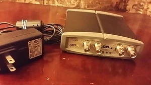 AXIS 241Q VIDEO SERVER 4 CHANNEL CCTV IP NETWORK ENCODER with ps-k power adapter - Picture 1 of 1