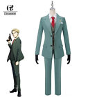 Spy Family Loid Forger Cosplay Costume Men Outfit School Uniform Full Set