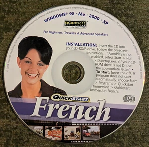 Selectsoft : Quickstart French - PC learning software - disc only - Picture 1 of 1