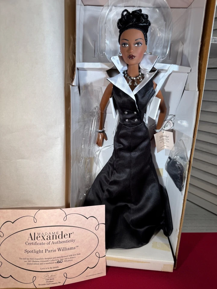 Madame Alexander Spotlight Paris Williams [36235] NIB w/Cert of Auth. ~342/500 - Image 1 of 1