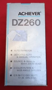 Vintage Achiever DZ260 Adjustable Dedicated Thyristor Flash for Pentax 3 color - Picture 1 of 6
