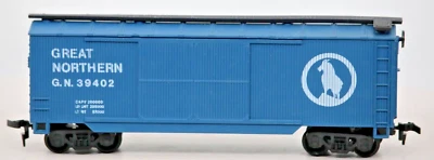 HO Scale Model Power Great Northern 39402 Box Car Blue 1:87 Gauge Blue - Image 1 of 4