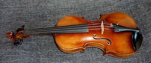 alte Geige 4/4 Violine Zettel Label spielfertig