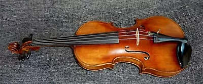 Alte Geige 4/4 Violine Zettel Label Spielfertig • 71€