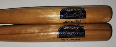 Houston Astros  MLB  18" Mini Bat ( set of two ) - Image 1 of 4