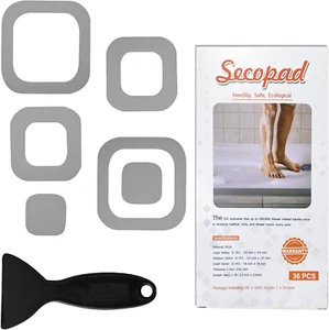 Non-Slip Bathtub Stickers, 36 PCS Safety Bathroom Tubs Showers Treads Adhesive D - Picture 1 of 6
