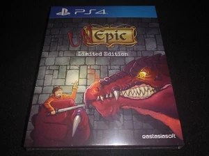Unepic Limited Edition Playasia Sony Playstation 4 PS4 NEW SEALED! - Picture 1 of 3