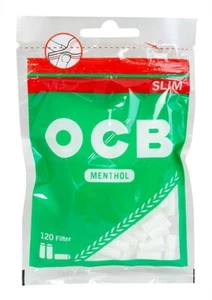 OCB Special Mentholfilter Filter Eindrehfilter Slim Drehfilter Zigarettenfilter - Bild 1 von 1