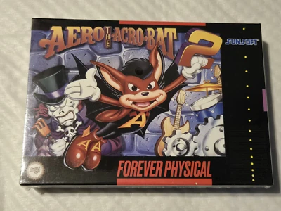 Aero the Acro-Bat 2 for Super Nintendo SNES Limited Run Games LRG NEW SEALED - Image 1 of 4
