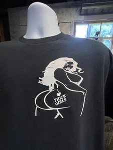 Thick Sexy Big Fat Chick Girl Woman T Shirt Shirts Thickness Big Butts - Picture 1 of 5