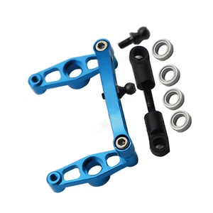 Aluminum Alloy Upgrade Steering Lenksatz für Tamiya TT02 1/10 RC Auto Zubehör - Bild 1 von 1