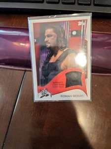 Roman Reigns 2014 Topps WWE Event Worn Shirt Relc Wrestling Card The Shield - Bild 1 von 2