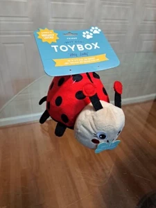 NEW Dog Toy LadyBug with Loud Squeaker “Hey Lady” | Fringe - Picture 1 of 4