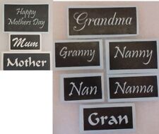 Mothering stencils mix for etching Mother mum grandma Mothers Day  Comic Relief