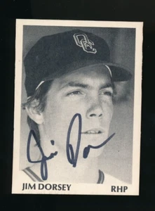 1975 TCMA Quad City Angels JIM DORSEY xrc rookei signed auot autograph - Picture 1 of 2
