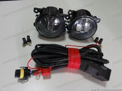 Faros antiniebla lámpara de conducción con arnés de cableado para Peugeot 207 307 408 Citroen C4 C5 Foto 1 de 3