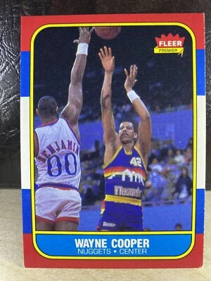 1986-87 Fleer Wayne Cooper #18 Denver Nuggets - Изображение 1 из 2