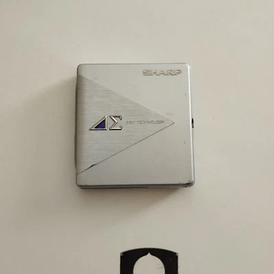 Used Sharp Auvi MD-DS5-A MDLP Minidisc Player Silver  Fully Working - Image 1 of 4