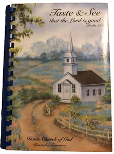 Taste & See Dante Church Of God Cookbook Southern Home Style Recipes Knox, TN - Picture 1 of 5