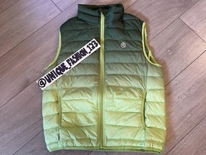 Billionaire Boys Club Gradient Lightweight Down Vest Gilet B22306 Green S BBC - Picture 1 of 10