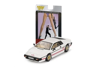 Mini GT 1/64 LOTUS ESPRIT TURBO FOR YOUR EYES ONLY 1981 007 JAMES BOND ENGLISH - Image 1 of 4
