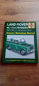 Haynes LAND ROVER 90, 110 & DEFENDER DIESEL 1983-2007 Workshop Manual - Picture 1 of 2