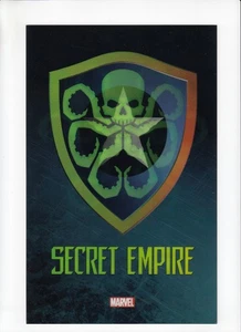 SECRET EMPIRE LENTICULAR (2017-06) MARVEL Promo Karte Captain America Hydra HIGH - Bild 1 von 2