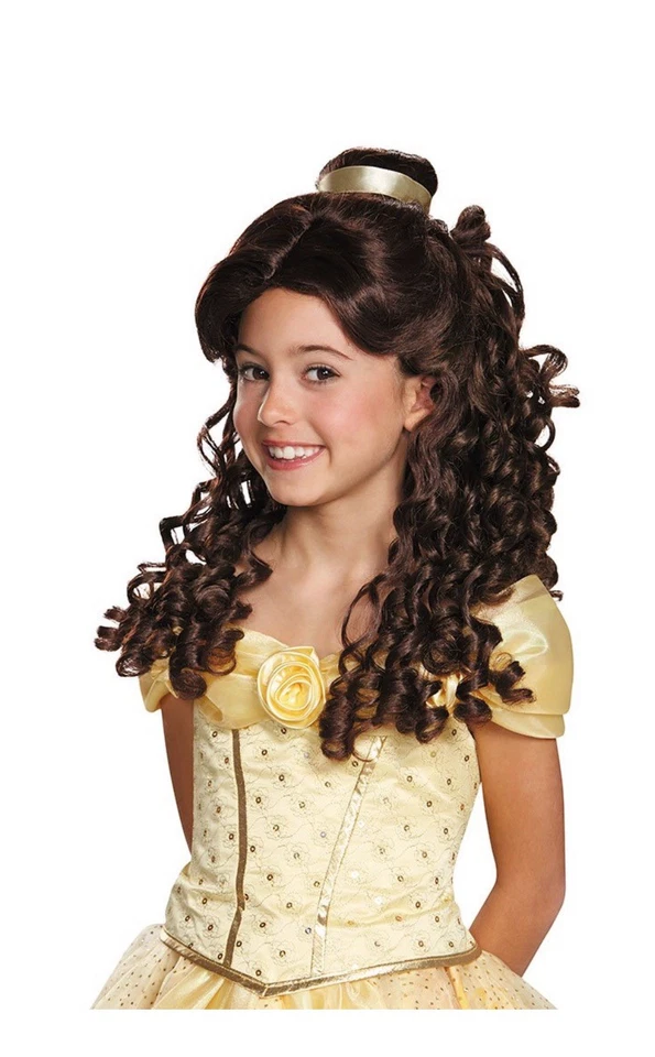  Peluca Disney Princesa Bella y la Bestia Niño  Foto 1 de 1