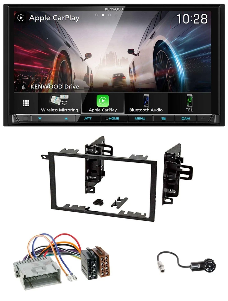 Kenwood MP3 2DIN USB DAB Bluetooth Autoradio für Chevrolet Avalanche Blazer Cava - Bild 1 von 4