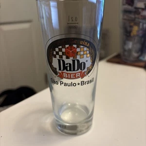 Vaso de cerveza vintage 6” Dado Bier São Paulo Brasil .2L Rastal Cerveja Genuina usado en excelente estado - Imagen 1 de 10