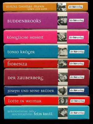 Thomas MANN★10 Hörbücher★ZAUBERBERG★BUDDENBROOKS★FELIX KRULL★JOSEPH★36 CDs★NEUWT - Bild 1 von 4