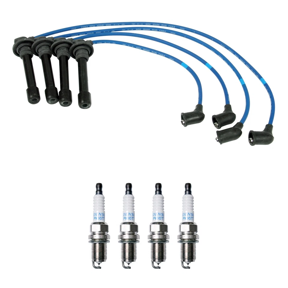 Juego de 4 bujías Denso Platinum NGK de 7 mm para Nissan 200SX Sentra 1,6 L L4 Foto 1 de 1