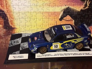 autoart art.60291 subaru impreza wrc rally montecarlo 2002 T.MAKINEN 1:43 - Foto 1 di 6