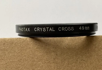 Photax 49mm Crystal Cross Filter Japan - Image 1 of 2