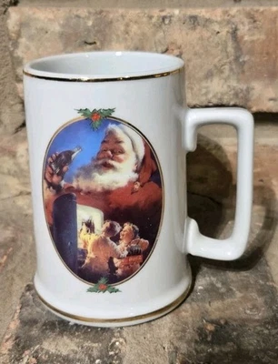 Taza Taza Vintage 1996 Santa Claus Coca Cola Taza Excelente Estado  Foto 1 de 4