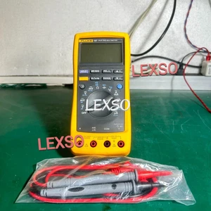 Fluke 187 True RMS Digital Multimeter With test leads FLUKE 187 / Good function# - Picture 1 of 9