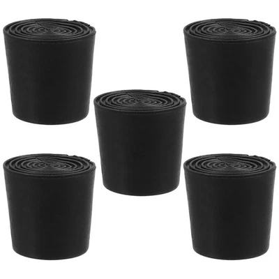  5 Pcs Door Stop Protector Rubber Stopper Wedge for Carpet Floors - Bild 1 von 4