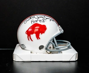 OJ Simpson (vollständiger Name) HOF 85 signierter Minihelm JSA WA322950 - Bild 1 von 10