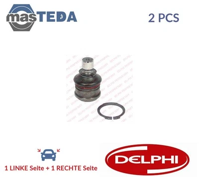 TC2164 TRAGGELENK FÜHRUNGSGELENK VORNE NIEDRIGER DELPHI 2PCS FÜR MAZDA 2 - Image 1 of 4