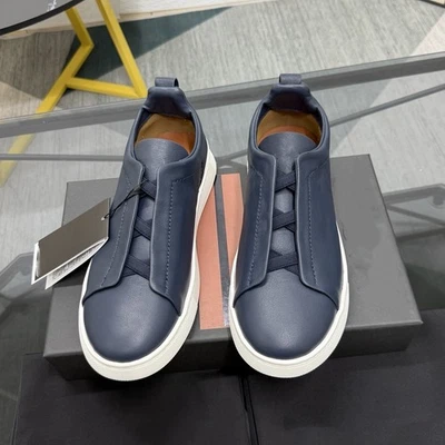 z#egna Zapatos de tabla bajos para hombre Zapatos informales Zapatos para hombre Foto 1 de 4